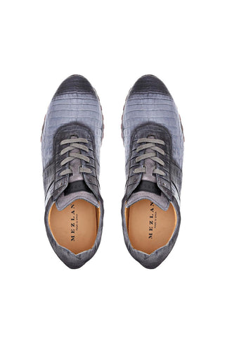 Mezlan 50187-F Barrow Crocodile Sneaker