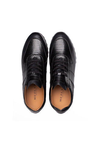 Mezlan 50188-L Greenwich Lizard & Leather Sneaker-AmbrogioShoes