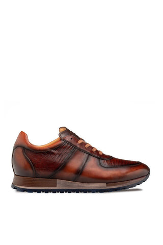 Mezlan 50188-L Greenwich Lizard & Leather Sneaker-AmbrogioShoes