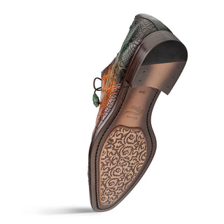 Mezlan 50194-J Marble Exotic Alligator Skin Oxford (MZ3921)-AmbrogioShoes