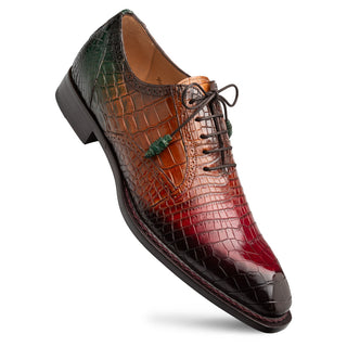 Mezlan 50194-J Marble Men's Shoes Exotic Alligator Skin Oxford (MZ3921)-AmbrogioShoes