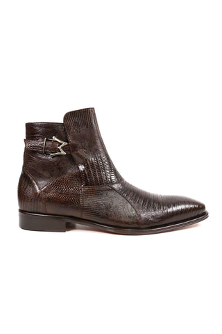 Mezlan 50228-L Exotic Lizard Skin Buckle Boot (MZ3925)-AmbrogioShoes