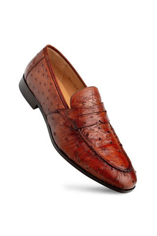Mezlan 50281-S Ostrich Penny Loafer