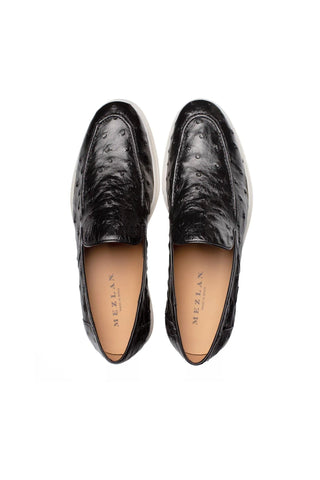 Mezlan 50305-S Ostrich Loafer-AmbrogioShoes