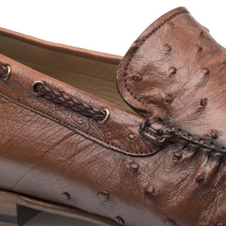 Mezlan 7318-S-RX612 Men's Shoes Ostrich Moccasin Loafers (MZ3496)-AmbrogioShoes