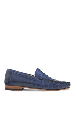 Mezlan 7318-S-RX612 Ostrich Moccasin Loafer-AmbrogioShoes