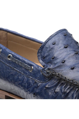 Mezlan 7318-S-RX612 Ostrich Moccasin Loafer-AmbrogioShoes