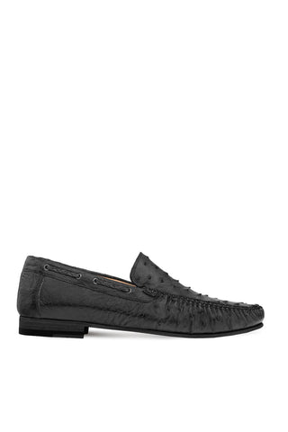 Mezlan 7318-S-RX612 Ostrich Moccasin Loafer-AmbrogioShoes