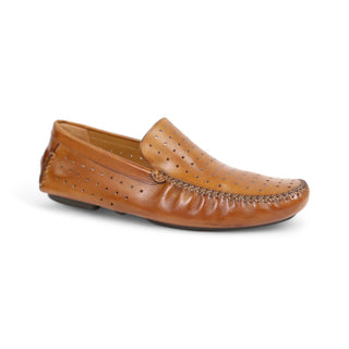 Mezlan 7435 Men's Shoes Calf-Skin Leather Driver Loafer (MZ3811)-AmbrogioShoes