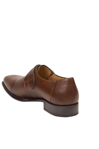 Mezlan 8047 Calf-Skin Leather Single Monk-Strap (MZ2144)-AmbrogioShoes