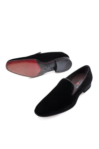 9273 Lublin Velvet Loafers-Dellamoda