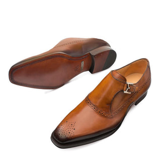 Mezlan 9730 Phillipe Leather Single Monk-Strap (MZ3336)