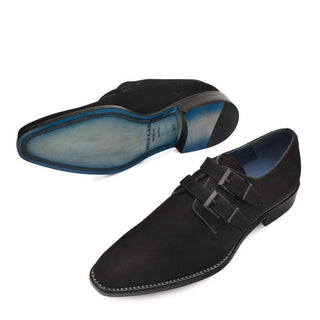 Mezlan 9802 Meier Suede Monk-Straps (MZ3242)-AmbrogioShoes