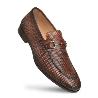 Mezlan 9897 R606 Woven Leather Horsebit Loafers (MZ3359)