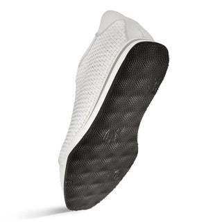 Mezlan A20301 Woven / Calf-Skin Leather Casual Derby Sneakers (MZ3523)-AmbrogioShoes