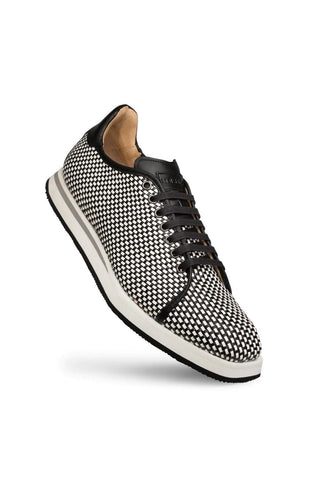 Mezlan A20301 Woven / Leather Casual Derby Sneakers (MZ3523)-AmbrogioShoes