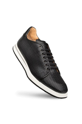 Mezlan A20301 Woven / Leather Casual Derby Sneakers (MZ3523)-AmbrogioShoes