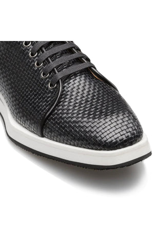 Mezlan A20301 Woven / Leather Casual Derby Sneakers (MZ3523)-AmbrogioShoes