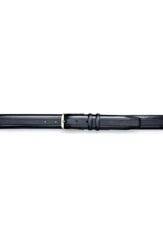 Mezlan AO11113 Men's Calf-Skin Leather & Deer-Skin Leather Belt (MZB1156)-AmbrogioShoes