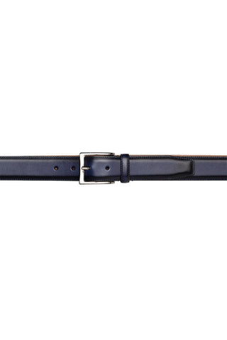Mezlan AO11522 Classic Patina Leather Men's Belt (MZB1235)-AmbrogioShoes