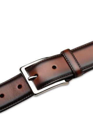 AO11522 Classic Patina Leather Belt-Dellamoda