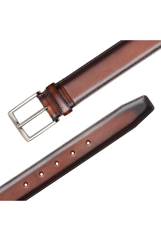 AO11522 Classic Patina Leather Belt-Dellamoda