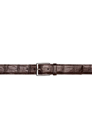 Mezlan AO11523 Men's Crocodile Belt (MZB1240)-AmbrogioShoes