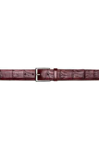 Mezlan AO11523 Men's Crocodile Belt (MZB1240)-AmbrogioShoes