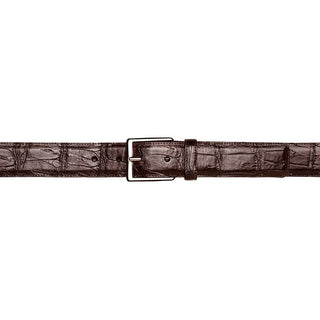 Mezlan AO11523 Men's Exotic Crocodile Skin Belt (MZB1240)-AmbrogioShoes