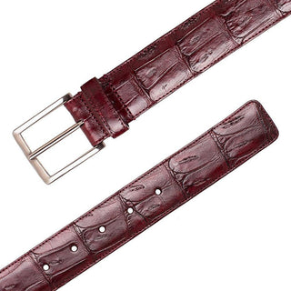 Mezlan AO11523 Men's Exotic Crocodile Skin Belt (MZB1240)-AmbrogioShoes