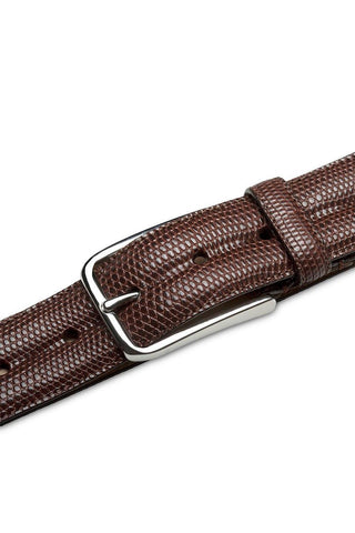 Mezlan AO11530 Men's Lizard Belt (MZB1243)-AmbrogioShoes