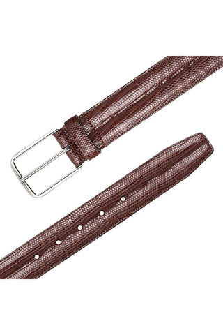 Mezlan AO11530 Men's Lizard Belt (MZB1243)-AmbrogioShoes