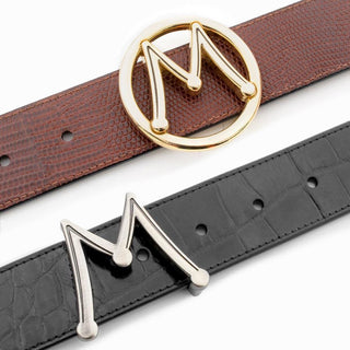 Mezlan AO11533 Reversible Crocodile & Lizard Belts