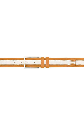 Mezlan AO11670 Men's Two Tone Leather Belts (MZB1245)-AmbrogioShoes