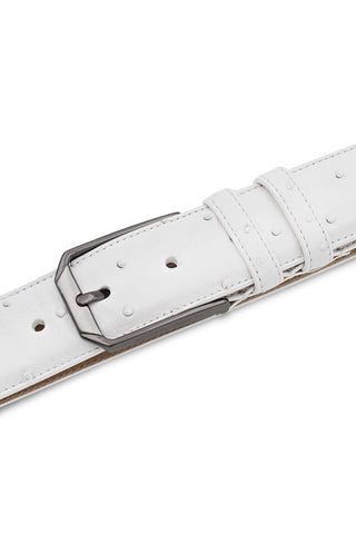 Mezlan AO11678 Men's Ostrich Belts (MZB1246)-AmbrogioShoes