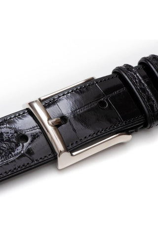 Mezlan AO7907 Men's Exotic Alligator Skin Belt (MZB1080)-AmbrogioShoes