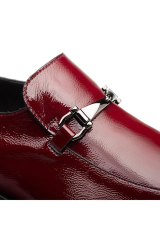 Mezlan Accola Patent Horse-Bit Loafers