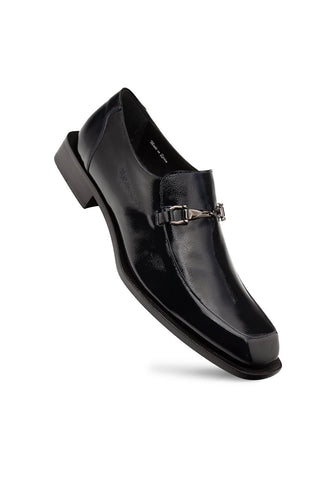 Accola Patent Horse-Bit Loafers-Dellamoda