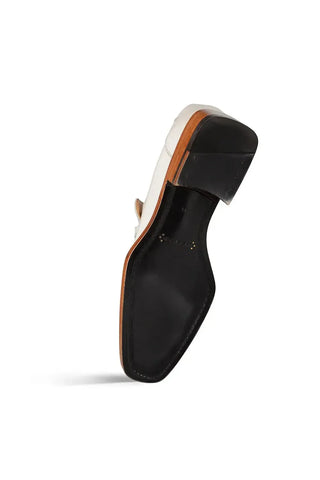 Accola Patent Horse-Bit Loafers-Dellamoda