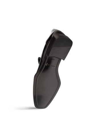 Accola Patent Horse-Bit Loafers-Dellamoda