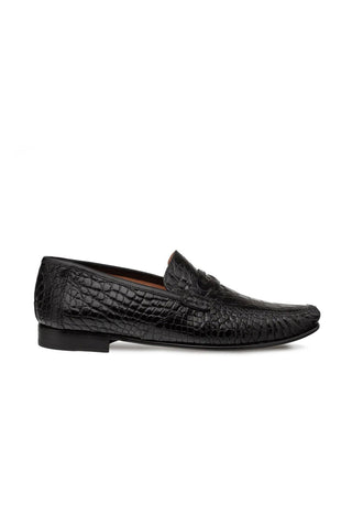 Mezlan Armano Crocodile Penny Loafer-AmbrogioShoes