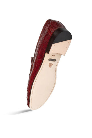 Armano Crocodile Penny Loafer-Dellamoda