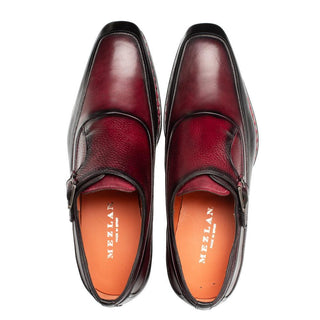 Mezlan Artesano 21261 Leather Single Monk-Straps Loafers (MZ3766)