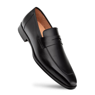 Mezlan Avenue 20910 Cognac Calf-Skin Leather Penny Loafers (MZ3650)-AmbrogioShoes