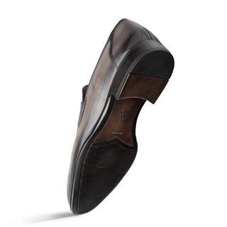Mezlan Avenue 20910 Cognac Calf-Skin Leather Penny Loafers (MZ3650)-AmbrogioShoes