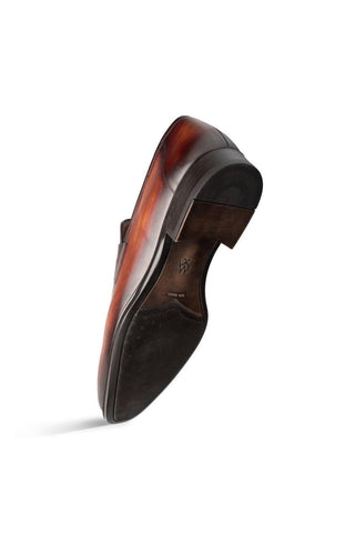 Mezlan Avenue 20910 Leather Penny Loafer-AmbrogioShoes