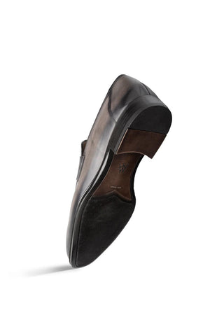Mezlan Avenue 20910 Cognac Leather Penny Loafers (MZ3650)