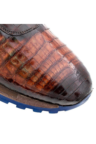 Mezlan Barrow Crocodile Sneaker-AmbrogioShoes