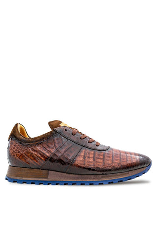 Mezlan Barrow Crocodile Sneaker-AmbrogioShoes