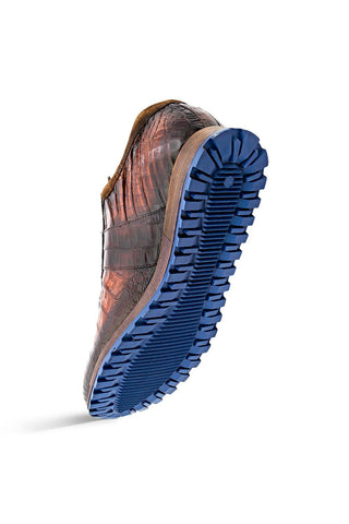 Mezlan Barrow Crocodile Sneaker-AmbrogioShoes